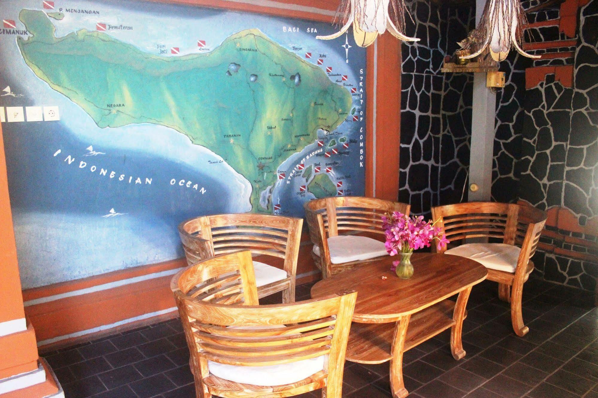 Pondok Bambu Dive Resort Candidasa Eksteriør bilde